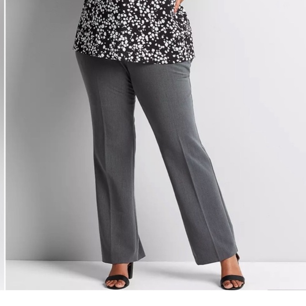 NWT Emma James dress pants 18 gray plus size pants light/medium grey suit pants